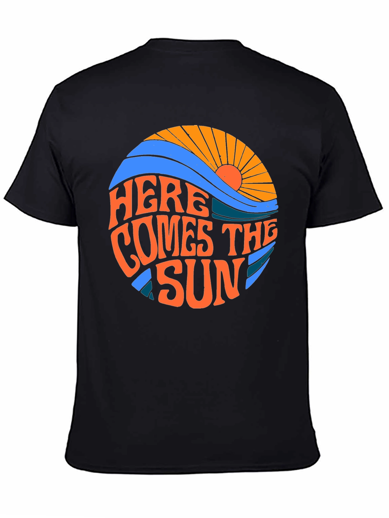 Retro Here Comes The Sun Graphic Tee