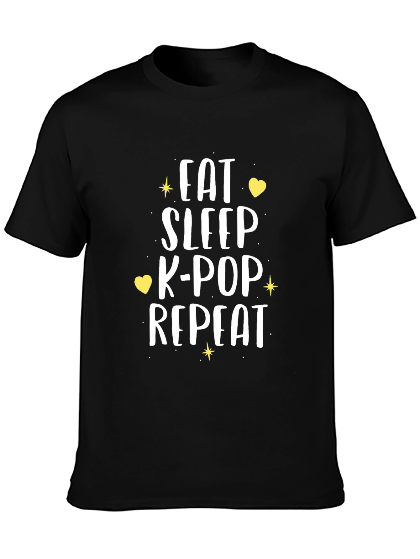 Eat Sleep K-Pop Repeat T-Shirt