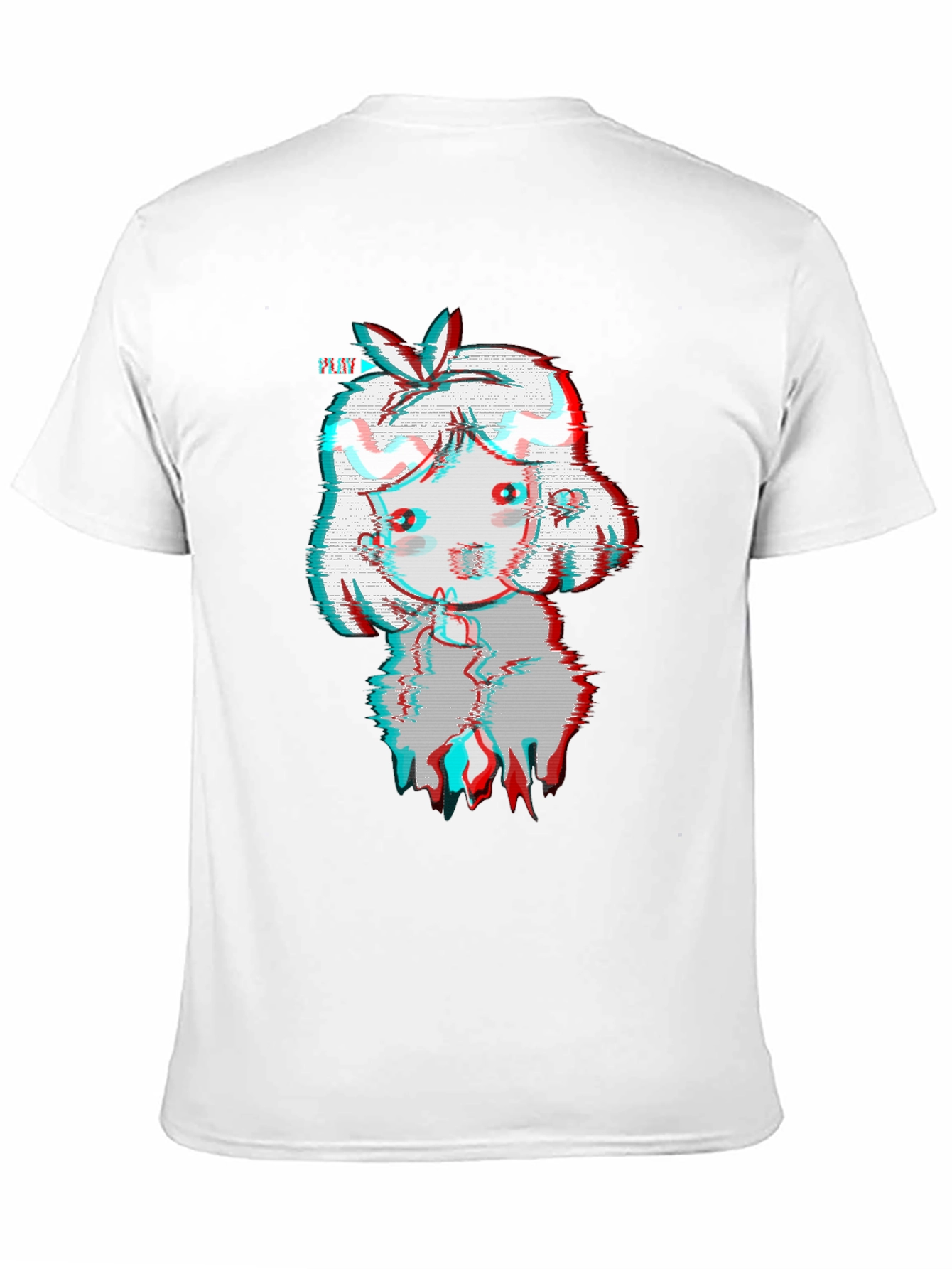 Glitch Girl Black T-Shirt