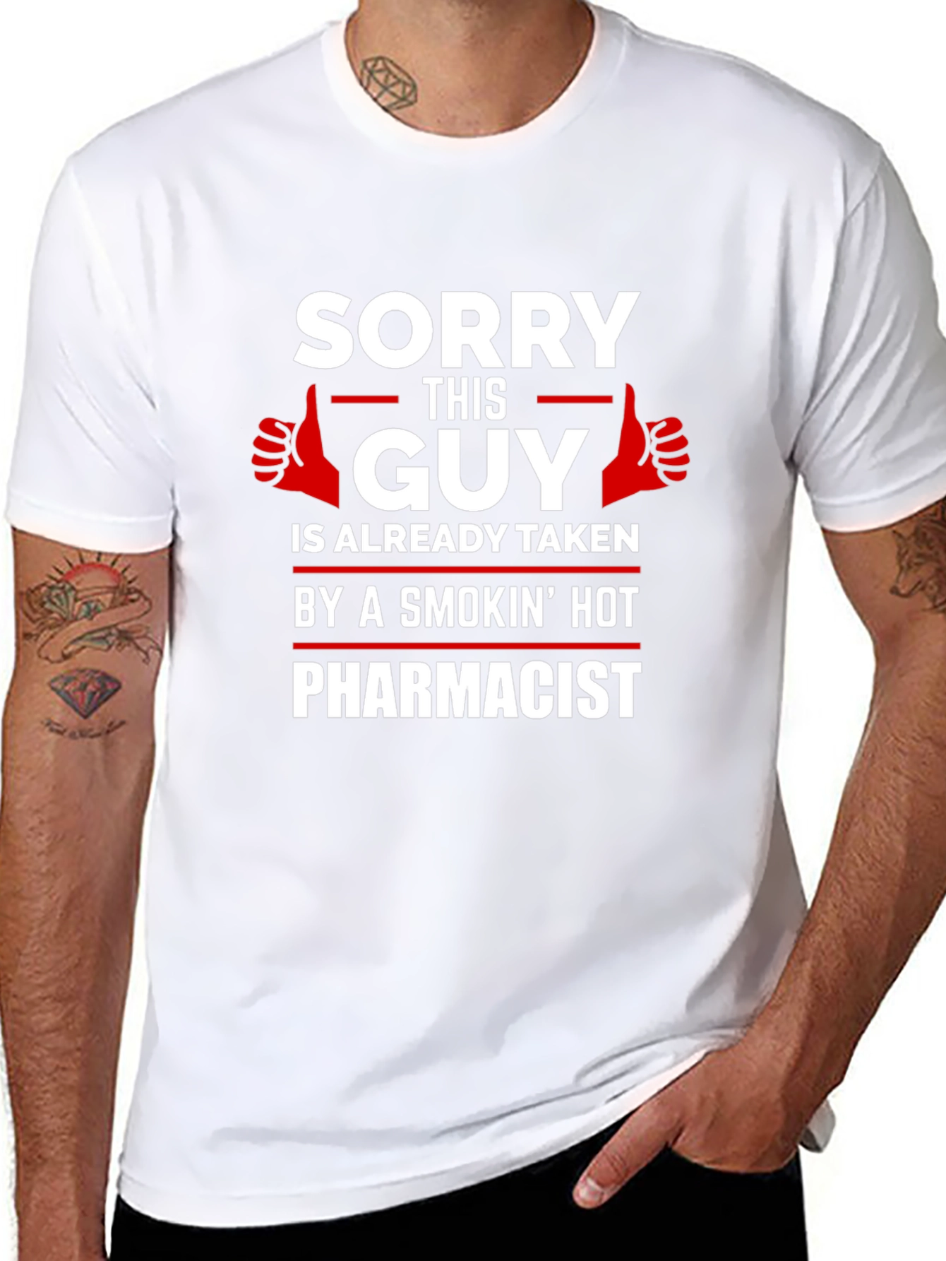Funny Taken by a Hot Pharmacist T-Shirt