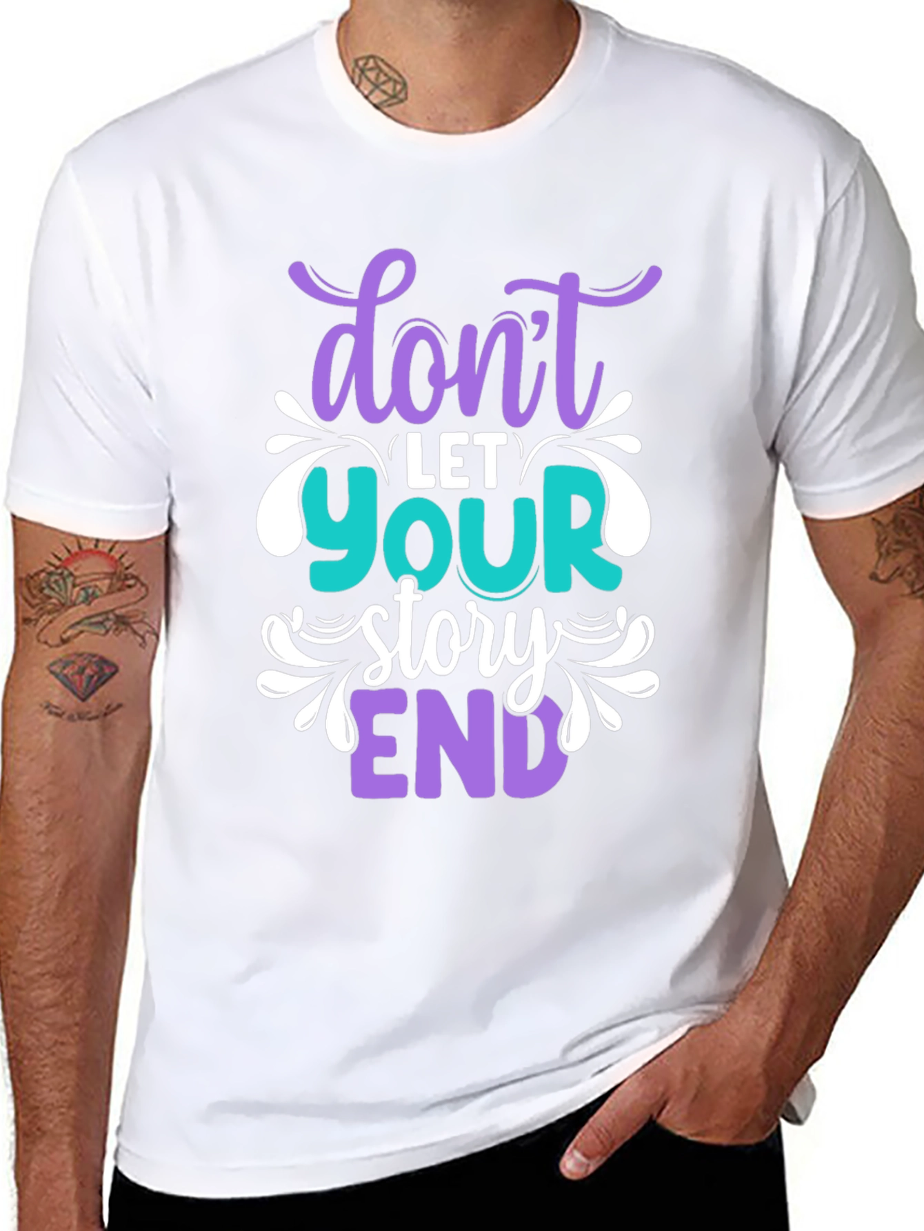 Dont Let Your Story End Graphic T-Shirt
