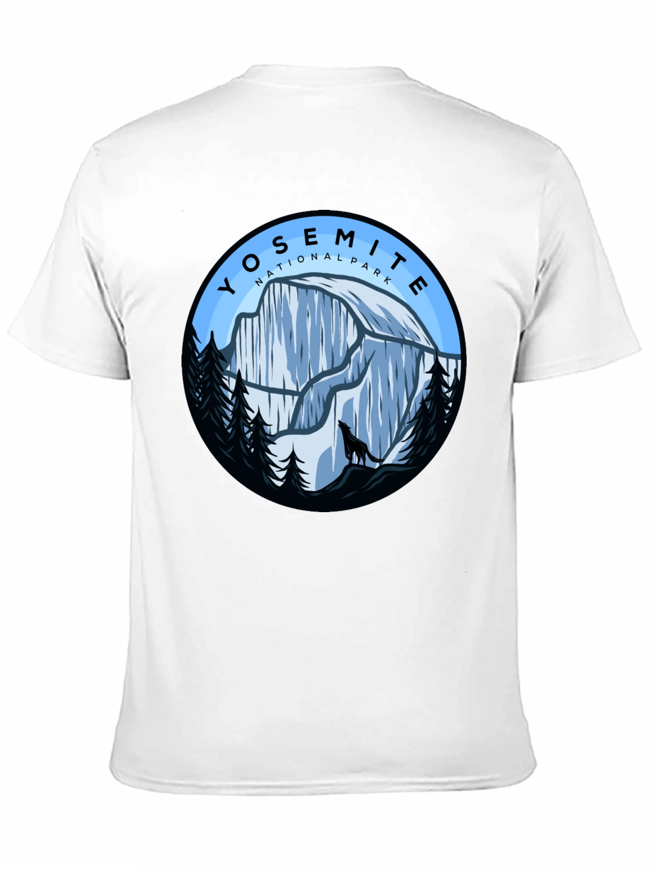 Yosemite National Park Graphic Tee - Black