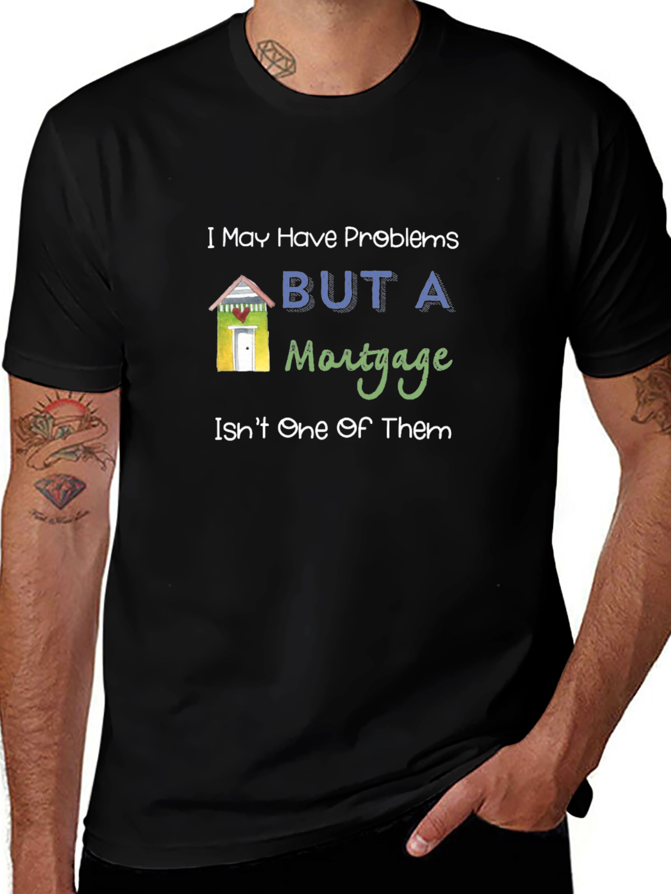 Funny Mortgage Humor Graphic T-Shirt