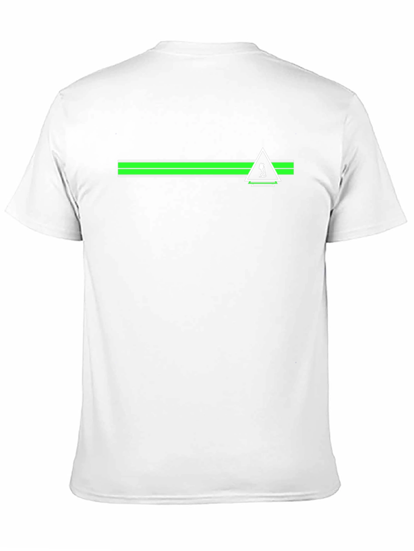 Modern Black Tee with Graphic Design