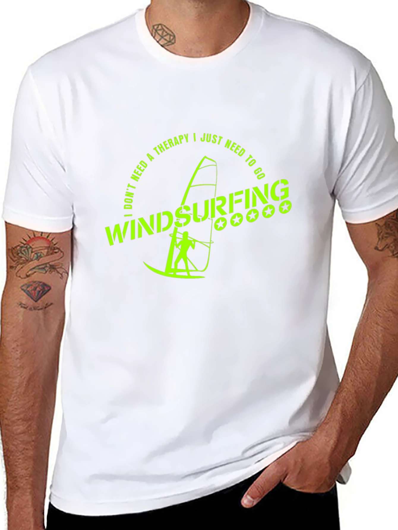 Windsurfing T-shirt - I Dont Need Therapy