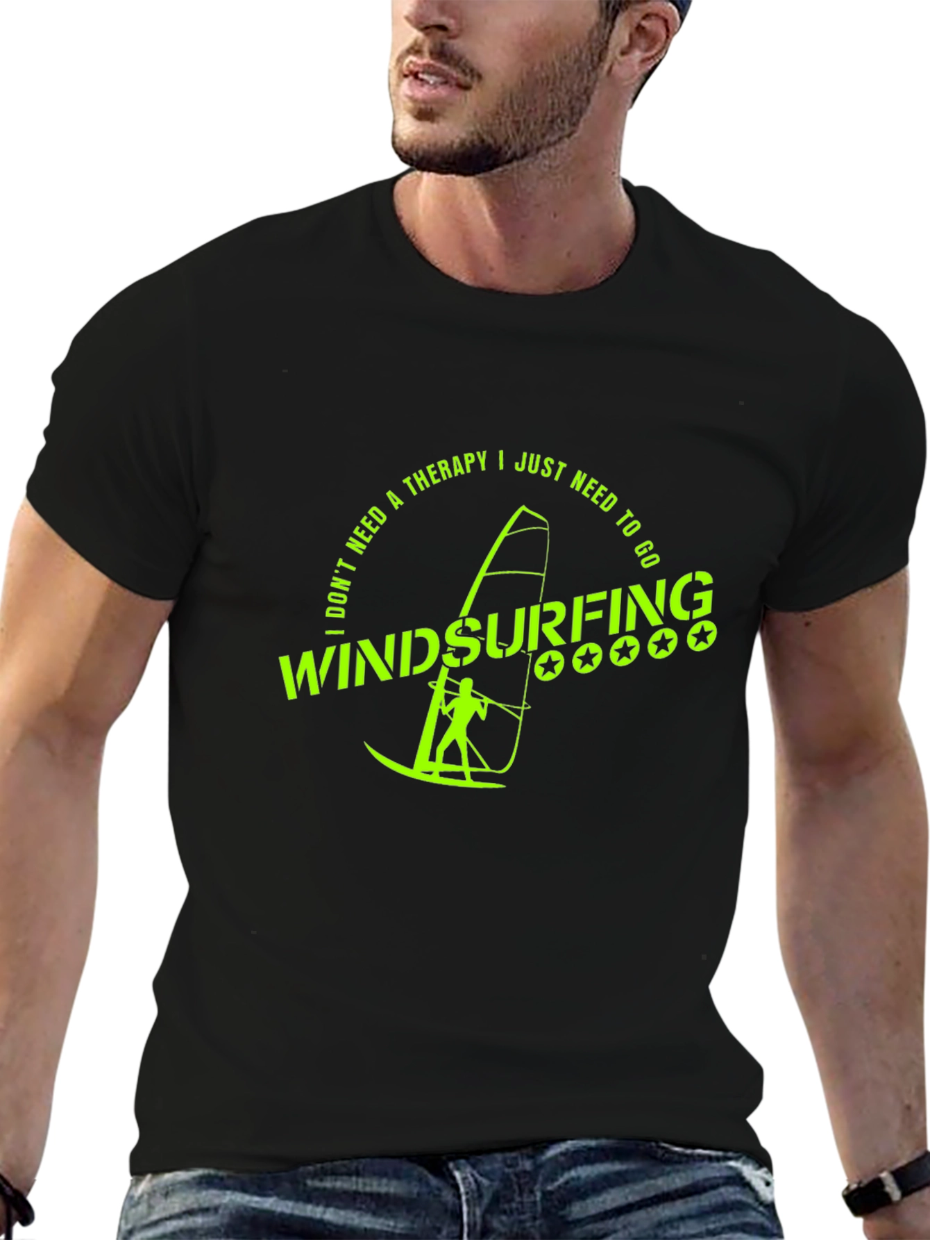 Windsurfing T-shirt - I Dont Need Therapy