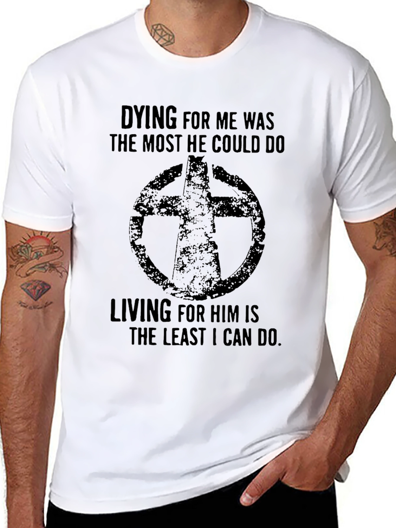 Christian T-Shirt - Dying for Me Was