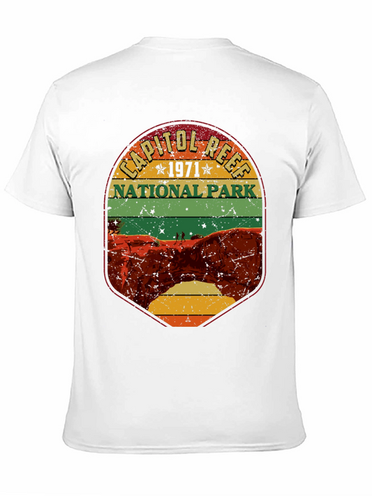 Capitol Reef National Park 1971 Vintage Style T-Shirt