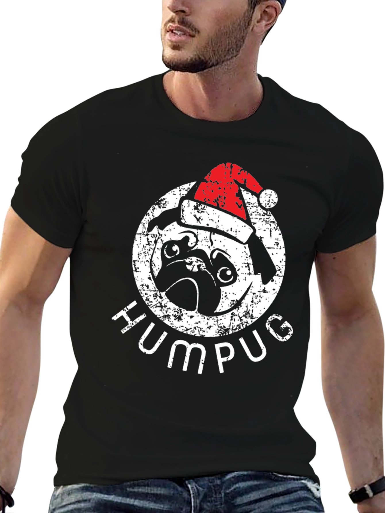 Humpug Christmas Dog T-Shirt