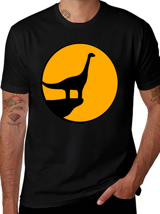 Dino Silhouette Graphic Tee