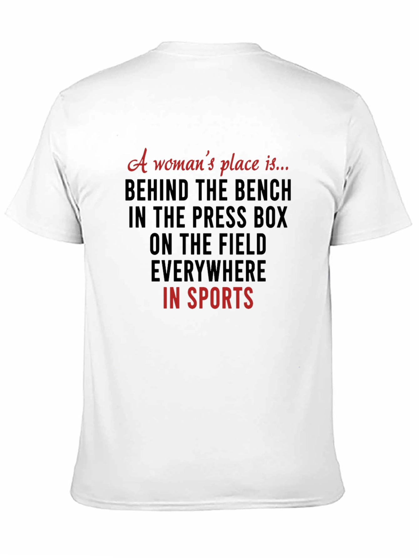 Empowered Womens Sports T-Shirt