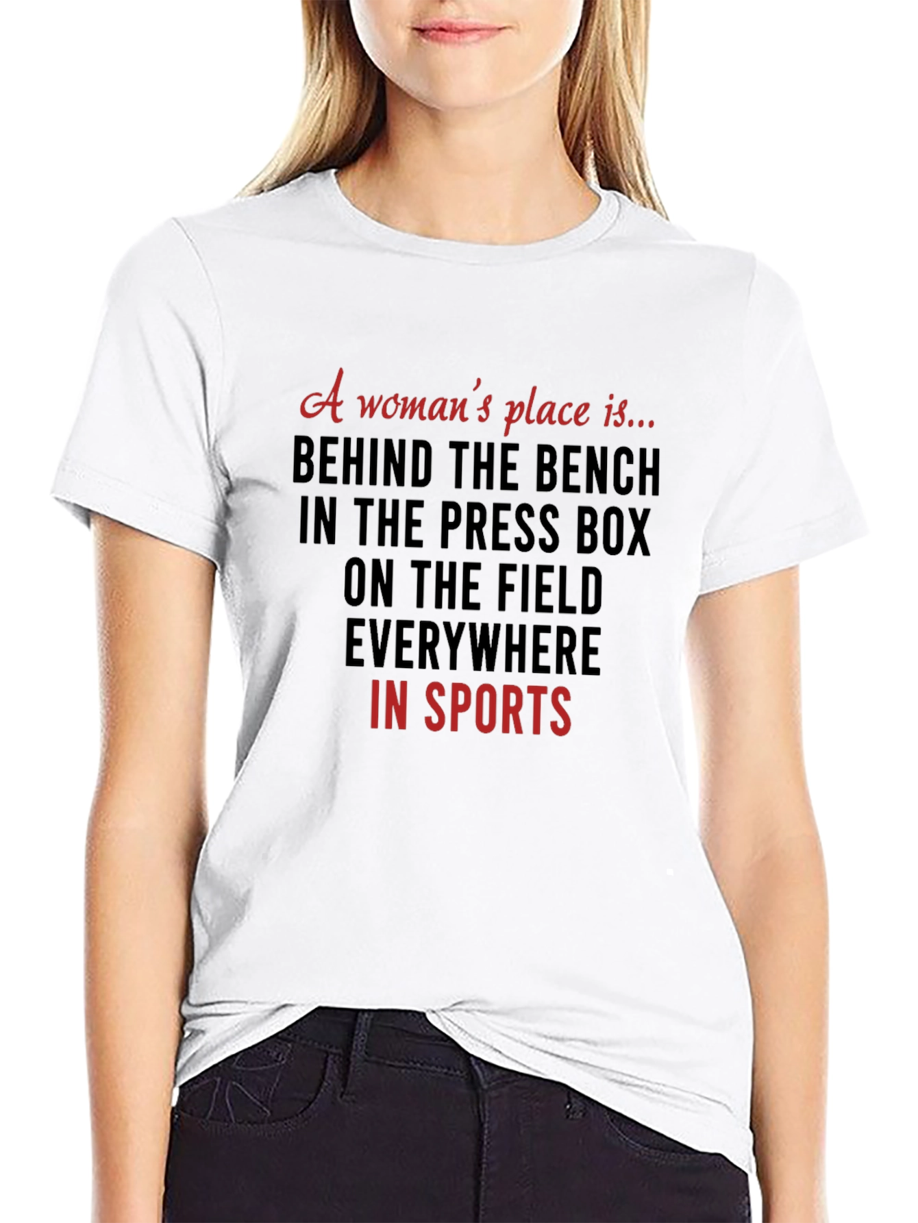 Empowered Womens Sports T-Shirt