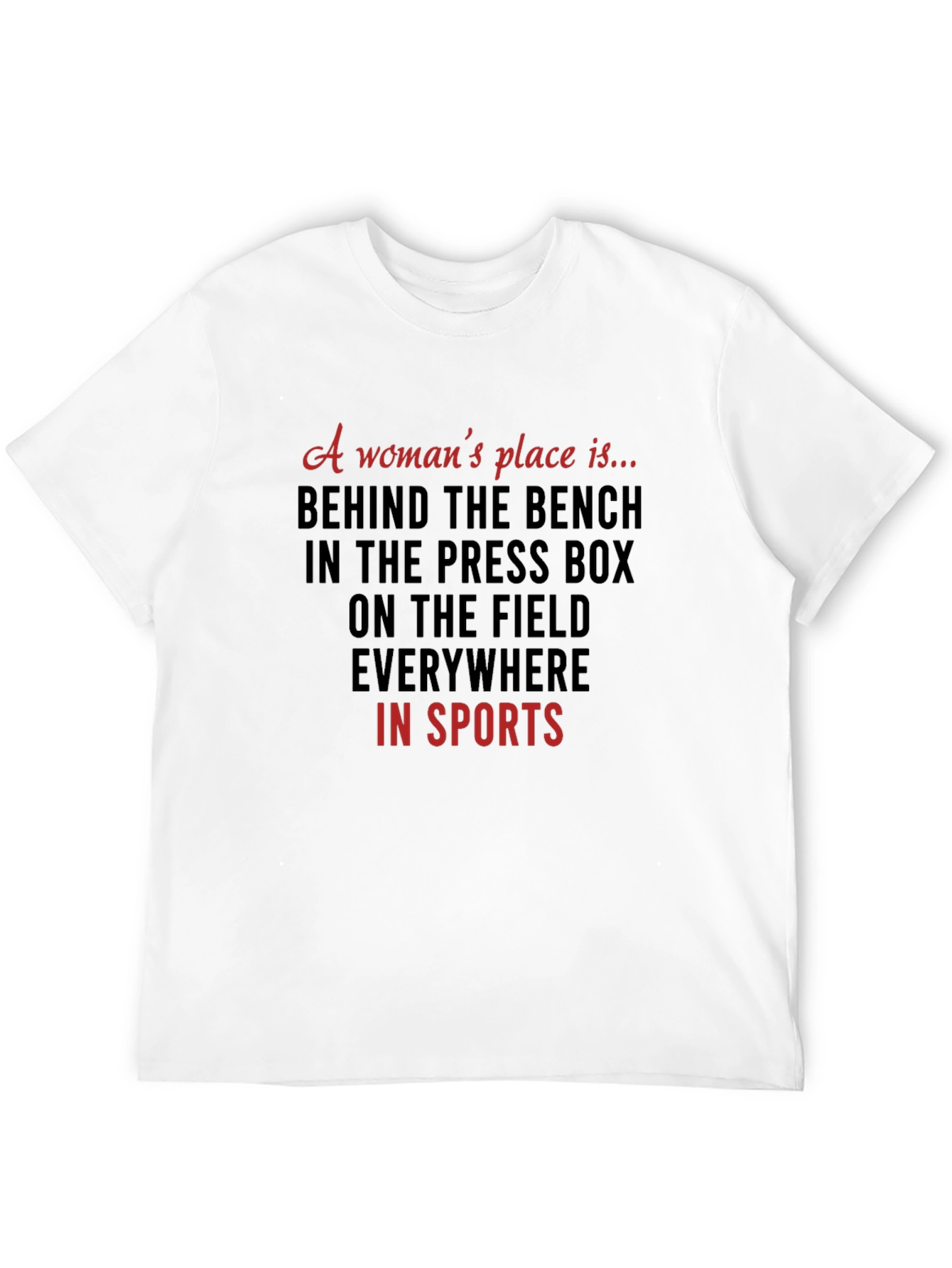 Empowered Womens Sports T-Shirt
