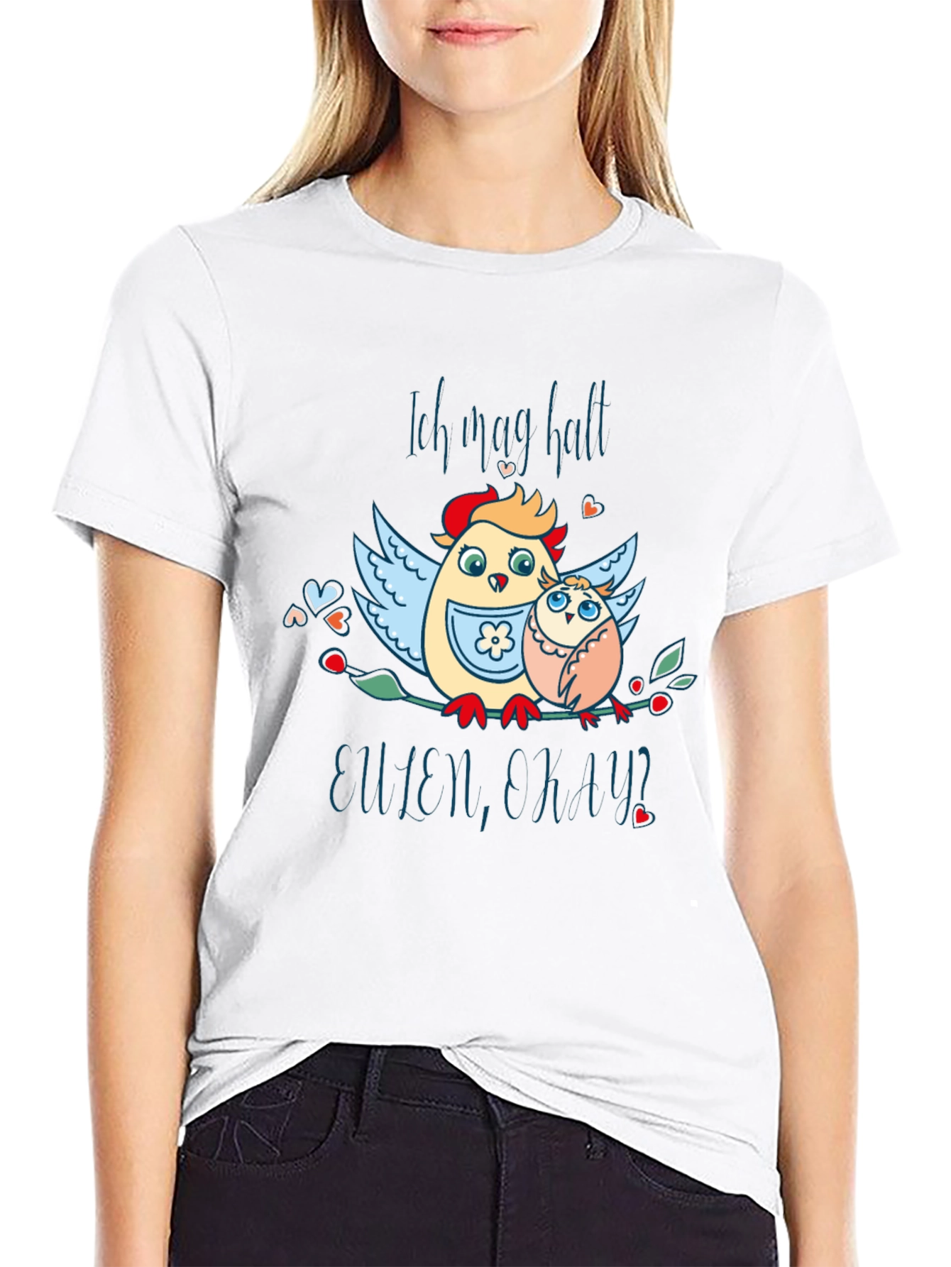 Ich mag halt Eulen eh klar? T-Shirt