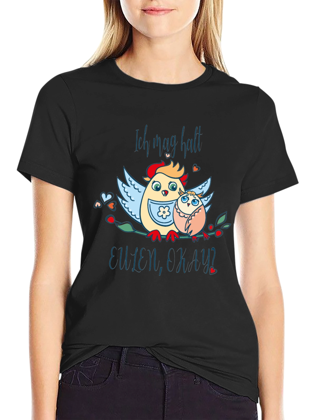 Ich mag halt Eulen eh klar? T-Shirt