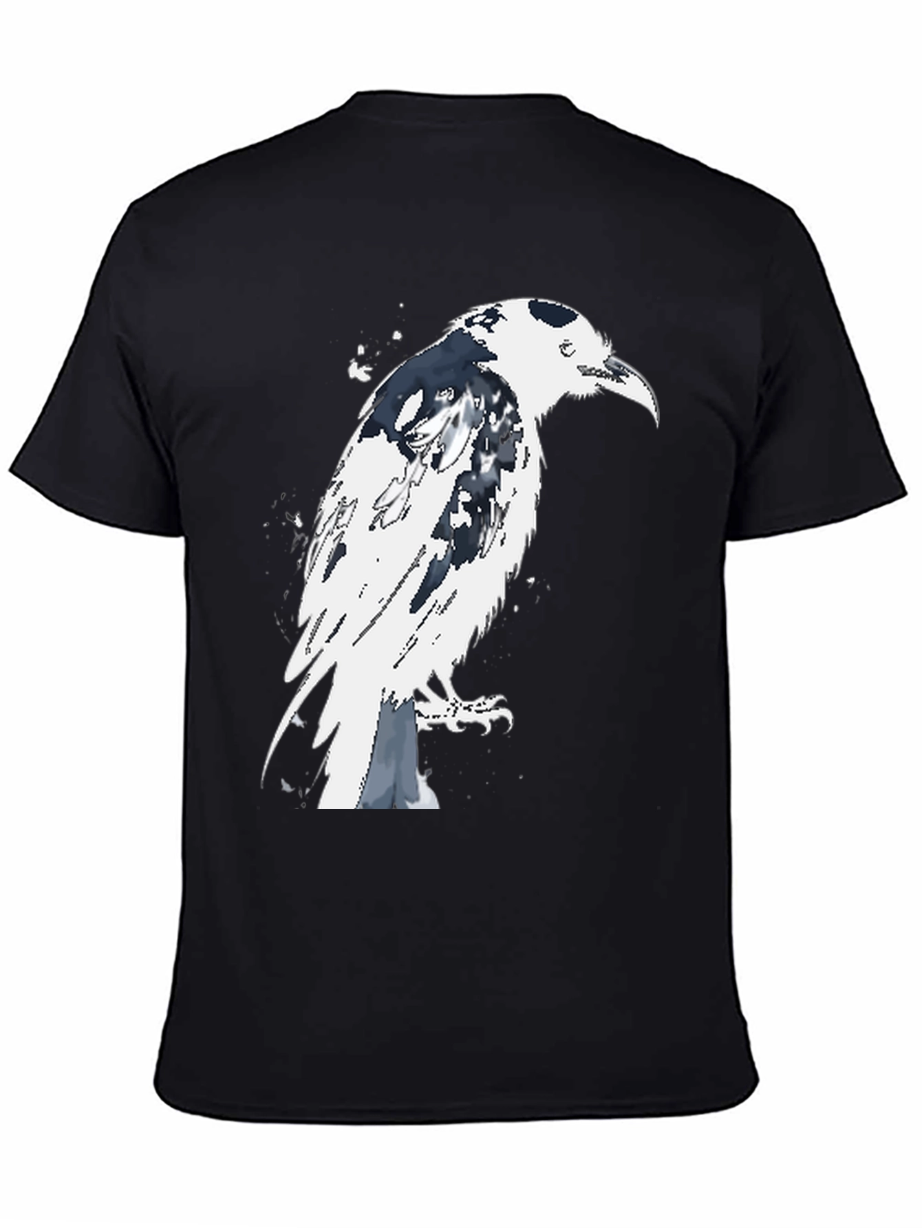 Raven Graphic Tee - Mens Black T-Shirt
