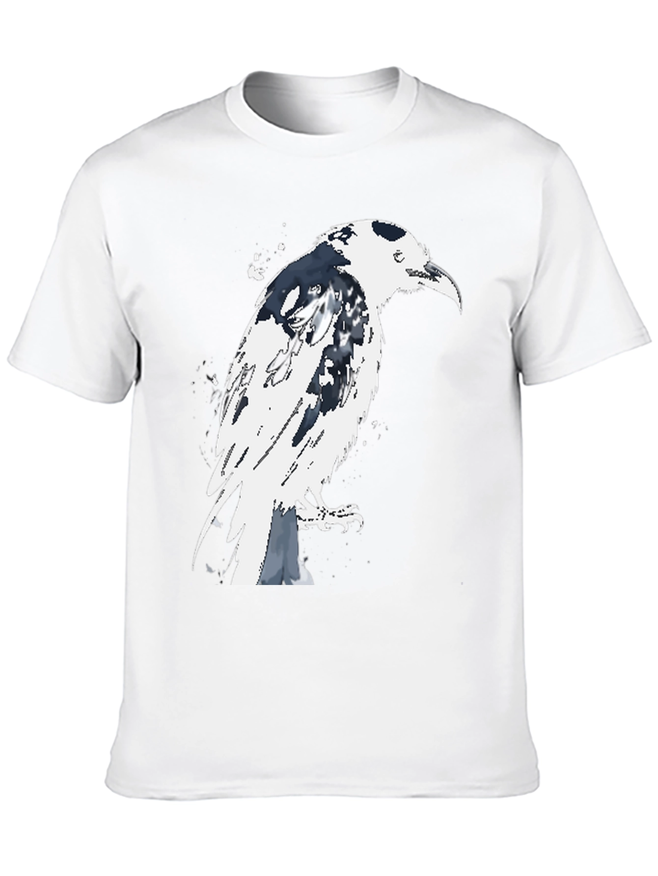 Raven Graphic Tee - Mens Black T-Shirt