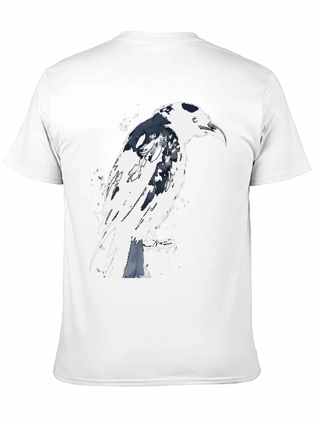 Raven Graphic Tee - Mens Black T-Shirt