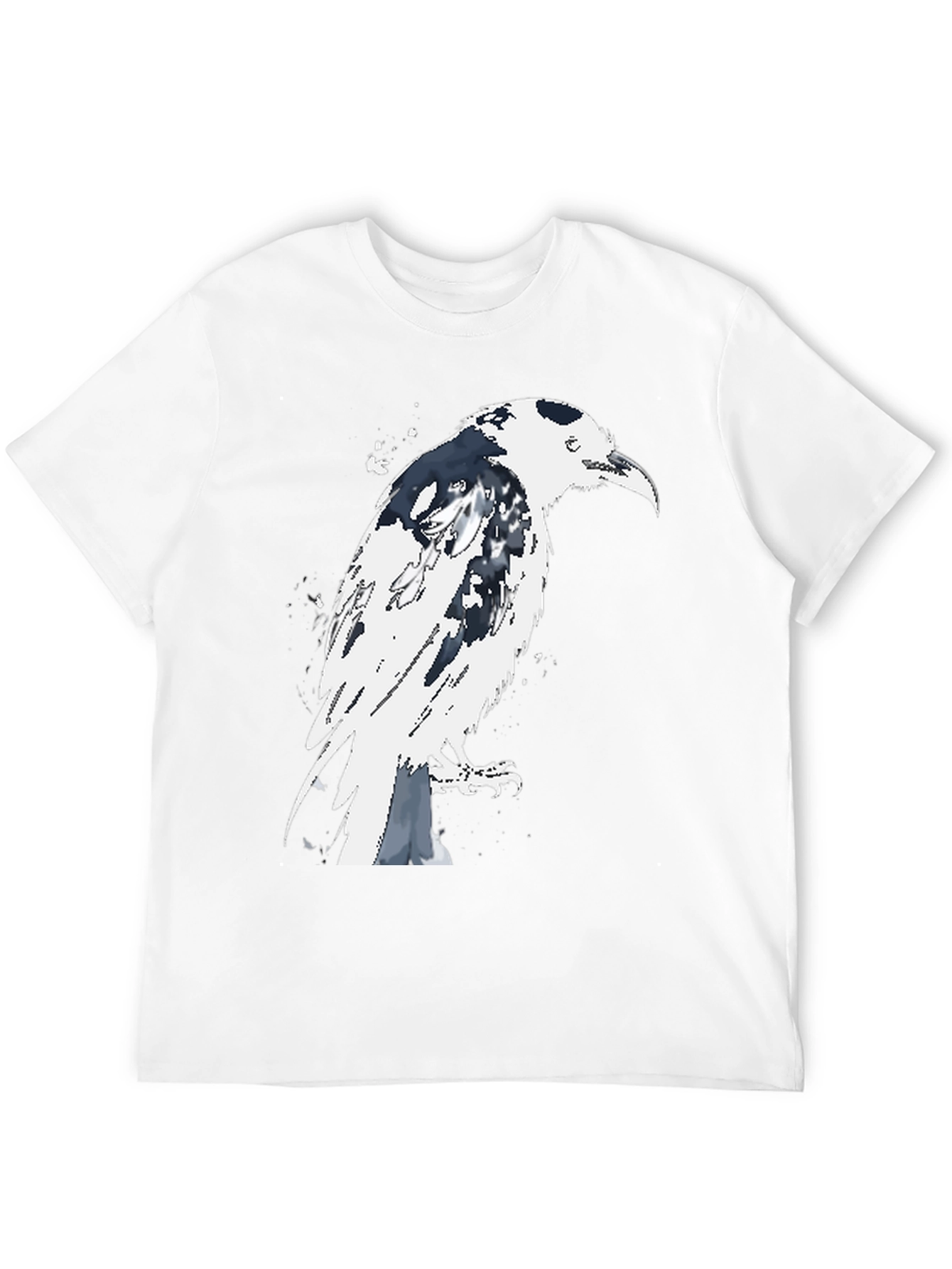 Raven Graphic Tee - Mens Black T-Shirt