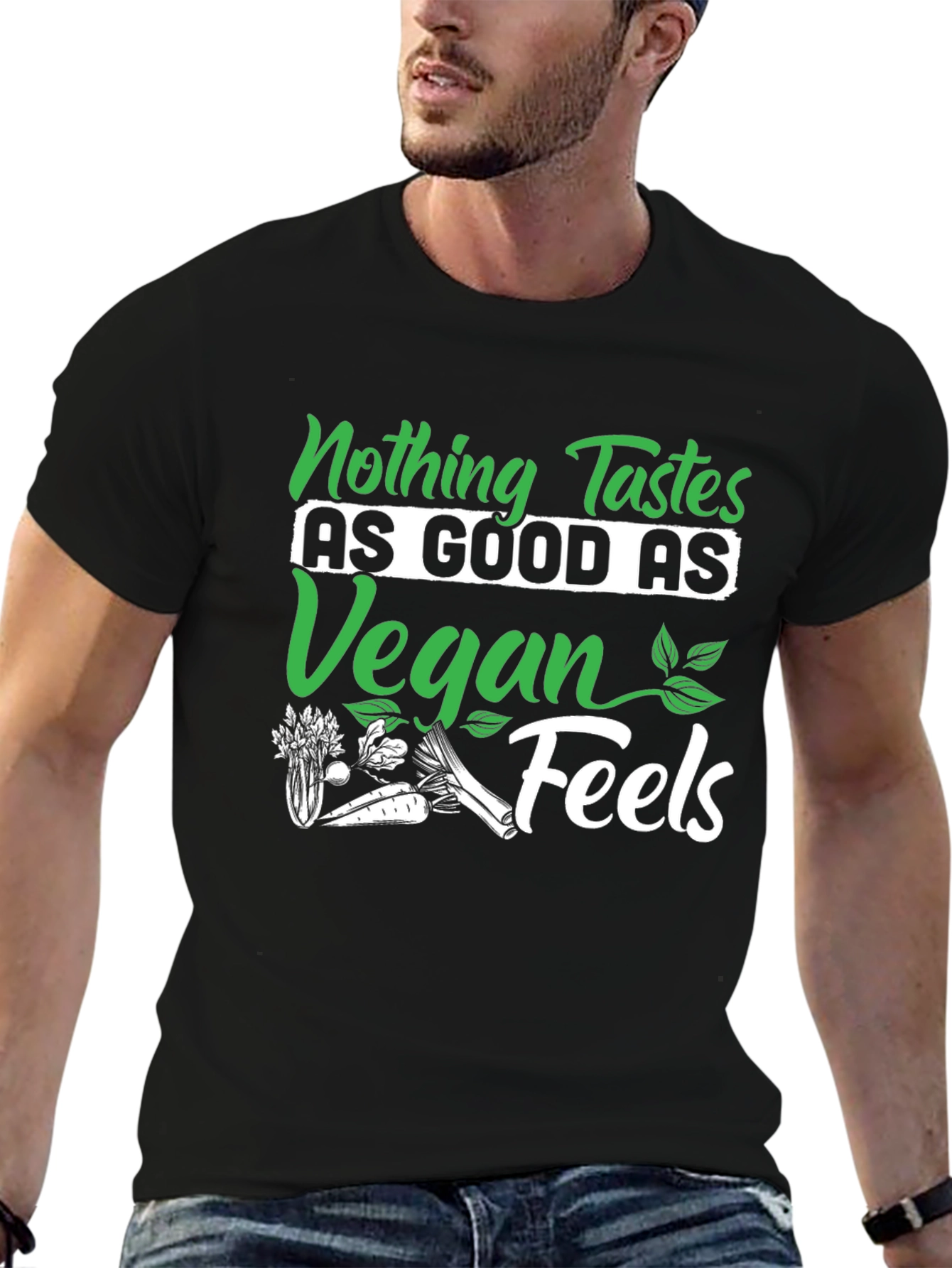 Vegan Feels T-Shirt - Nothing Tastes As Good