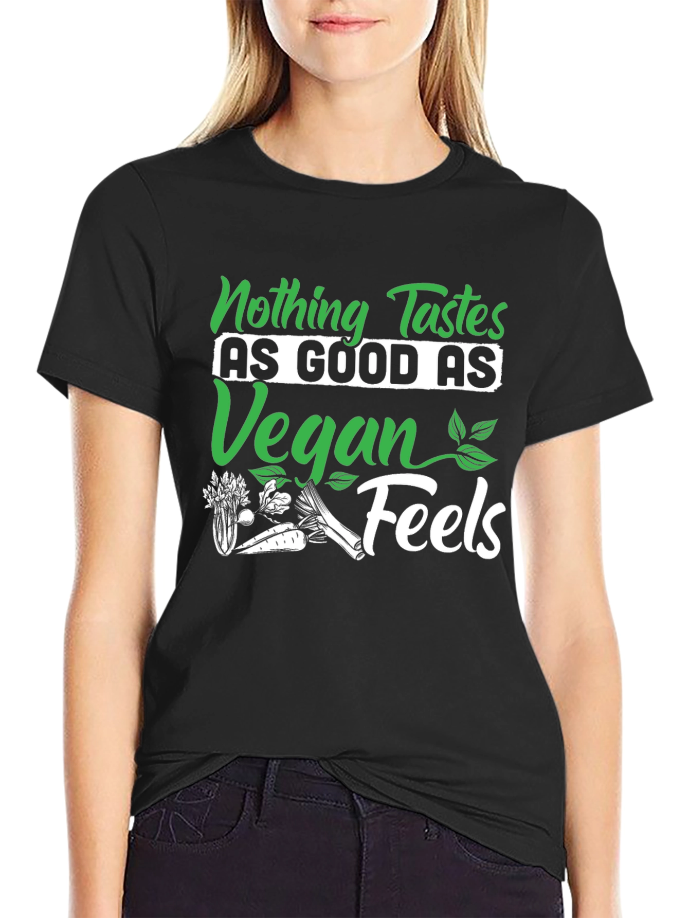 Vegan Feels T-Shirt - Nothing Tastes As Good