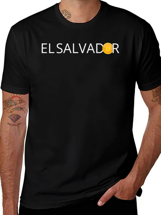 El Salvador Bitcoin T-Shirt - Crypto Currency Tee