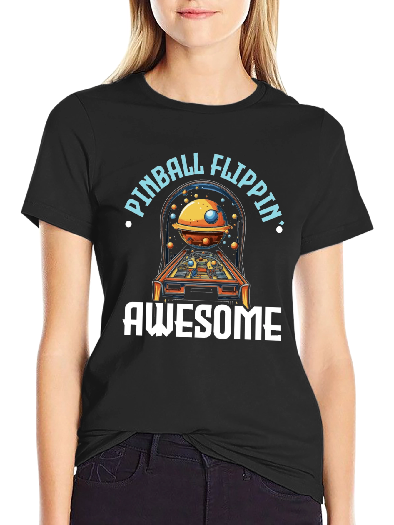 Pinball Flippin Awesome Graphic Tee