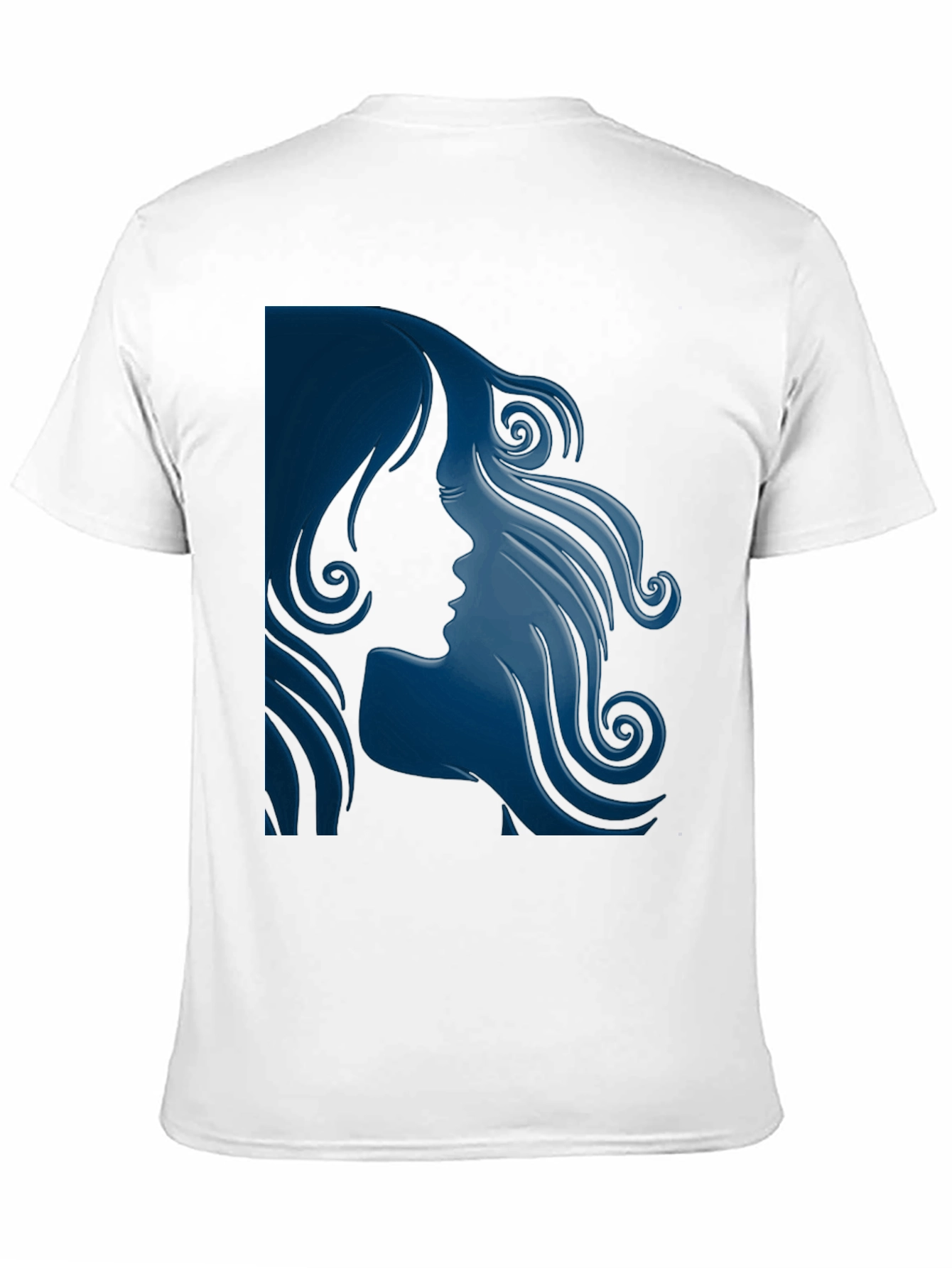 Silhouette T-Shirt - Abstract Woman Design