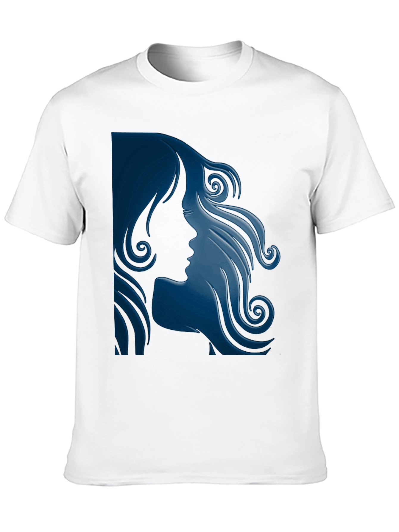 Silhouette T-Shirt - Abstract Woman Design