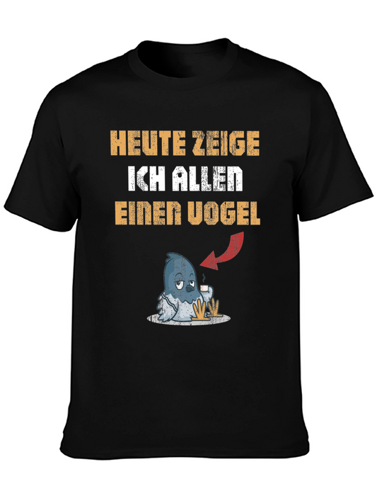 Heute Zeige Ich Allen Einen Vogel Graphic Tee