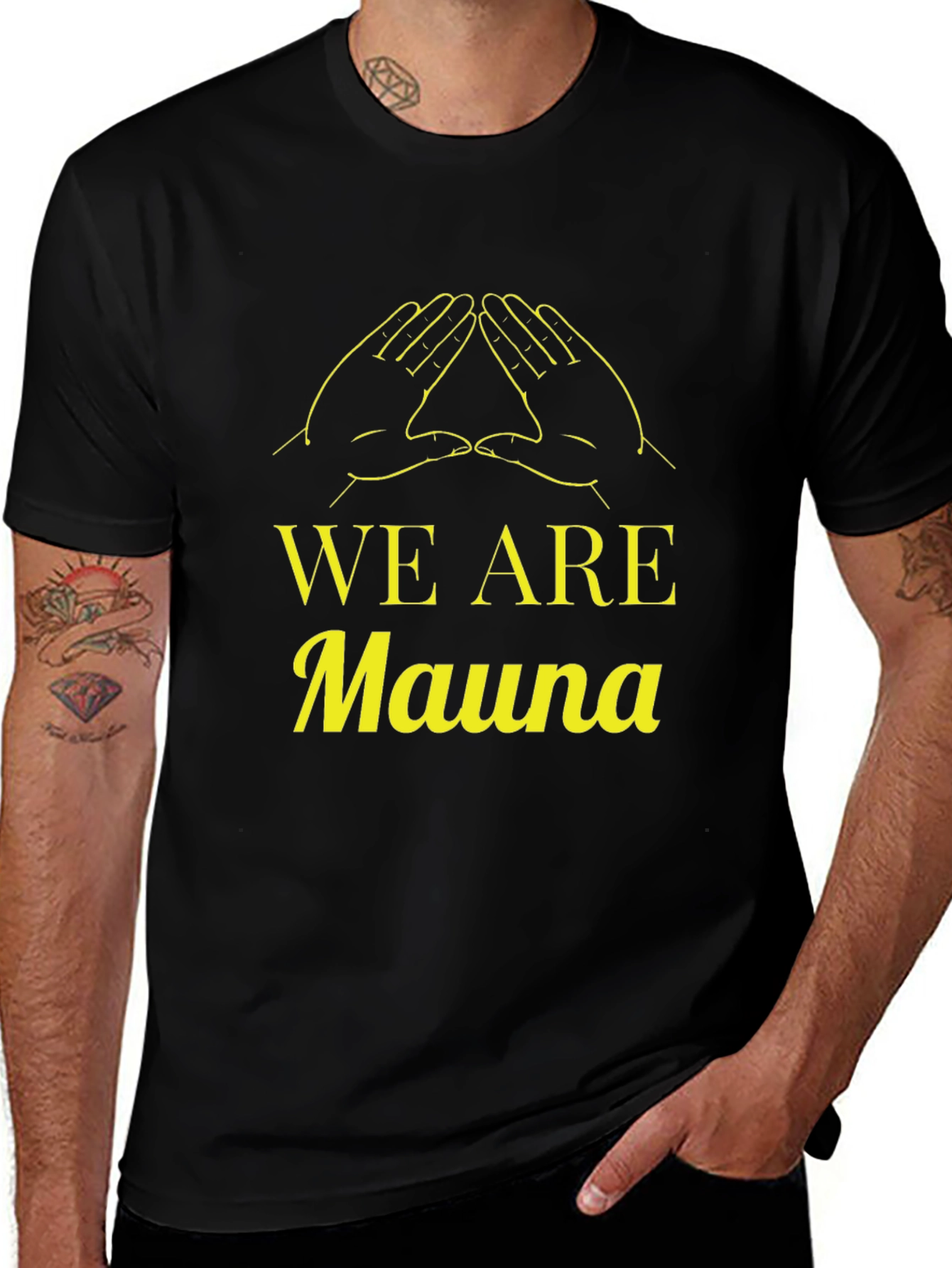We Are Mauna Black T-Shirt