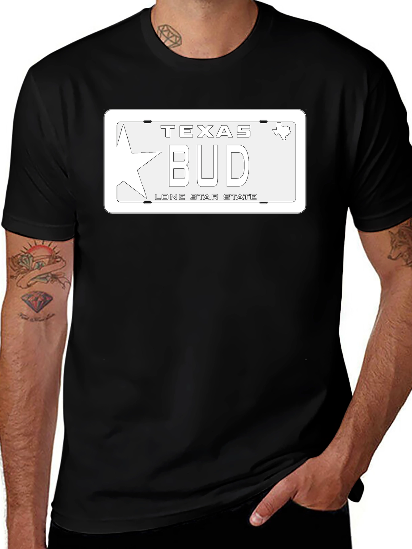 Texas Bud T-Shirt - Lone Star State Graphic Tee