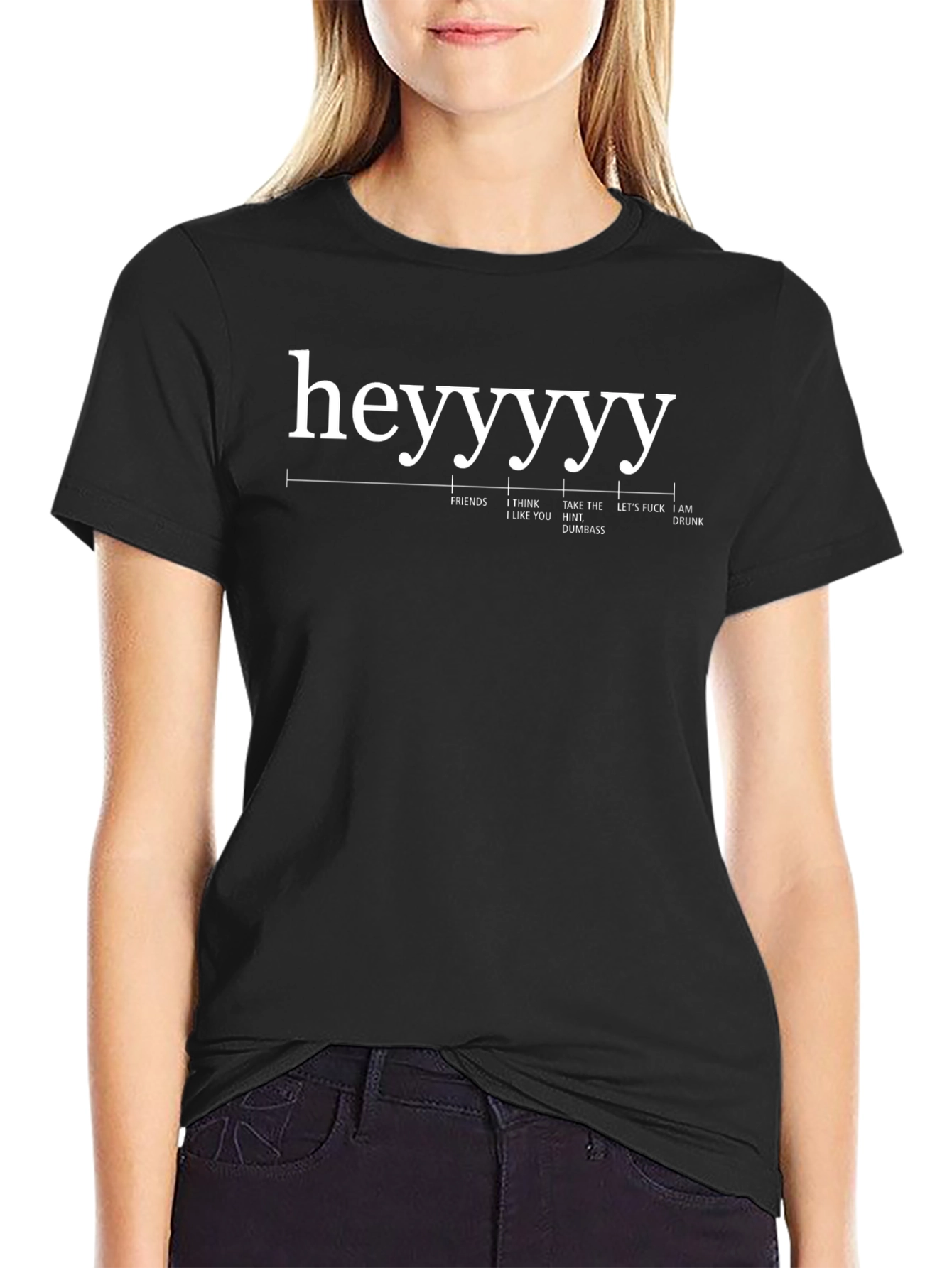 Heyyyy Funny T-Shirt Novelty Humor Drinking Tee
