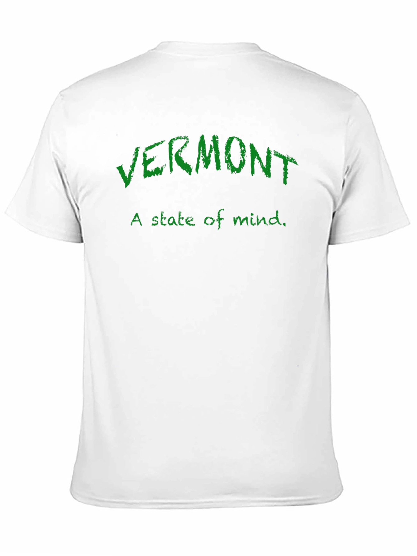 Vermont State of Mind T-Shirt - Black Cotton Tee