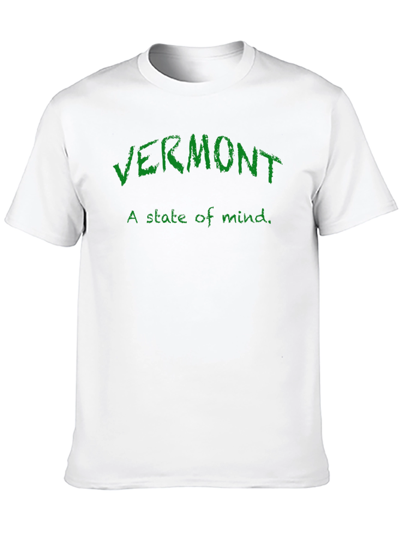 Vermont State of Mind T-Shirt - Black Cotton Tee