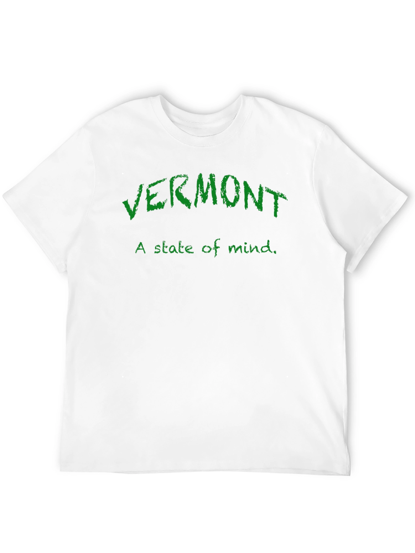 Vermont State of Mind T-Shirt - Black Cotton Tee