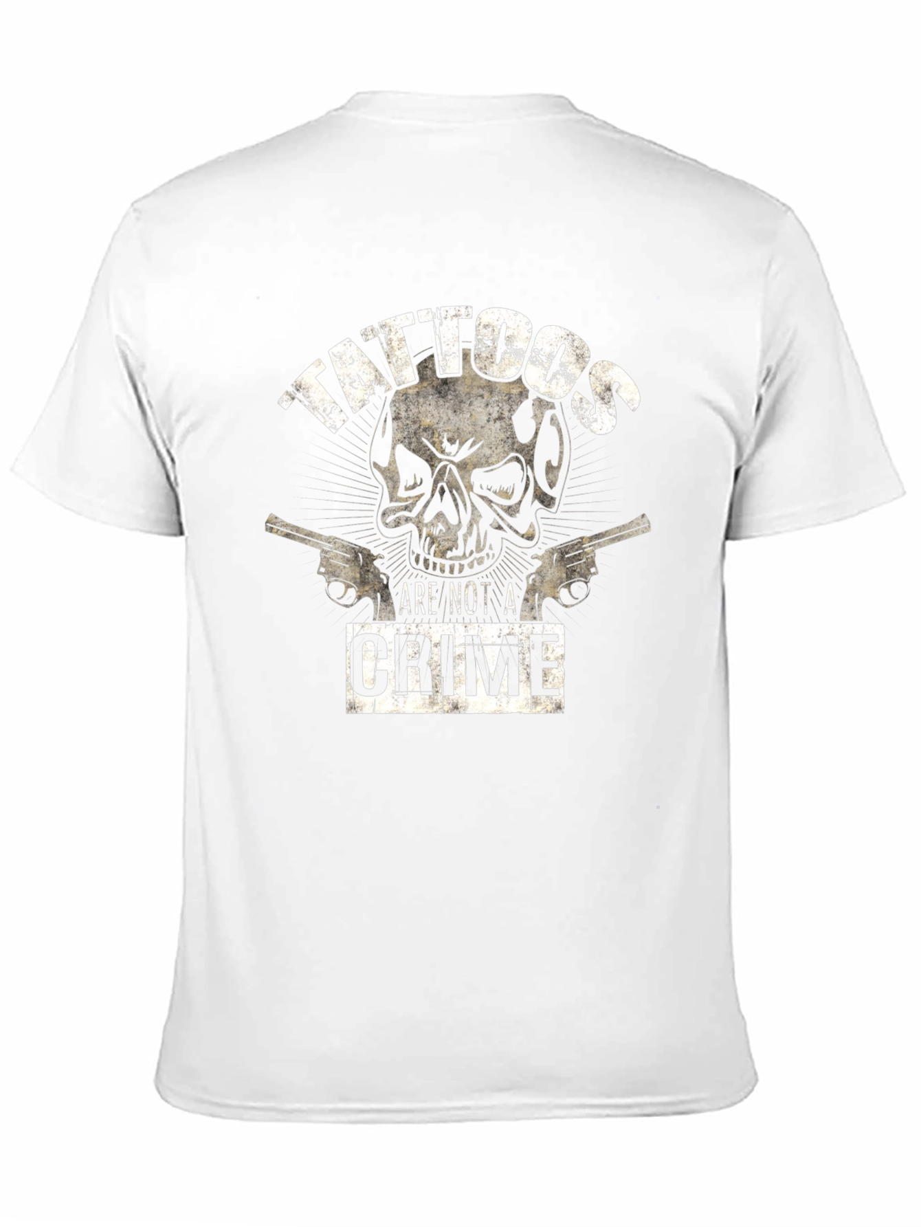 Tattoos are Not a Crime Graphic T-Shirt