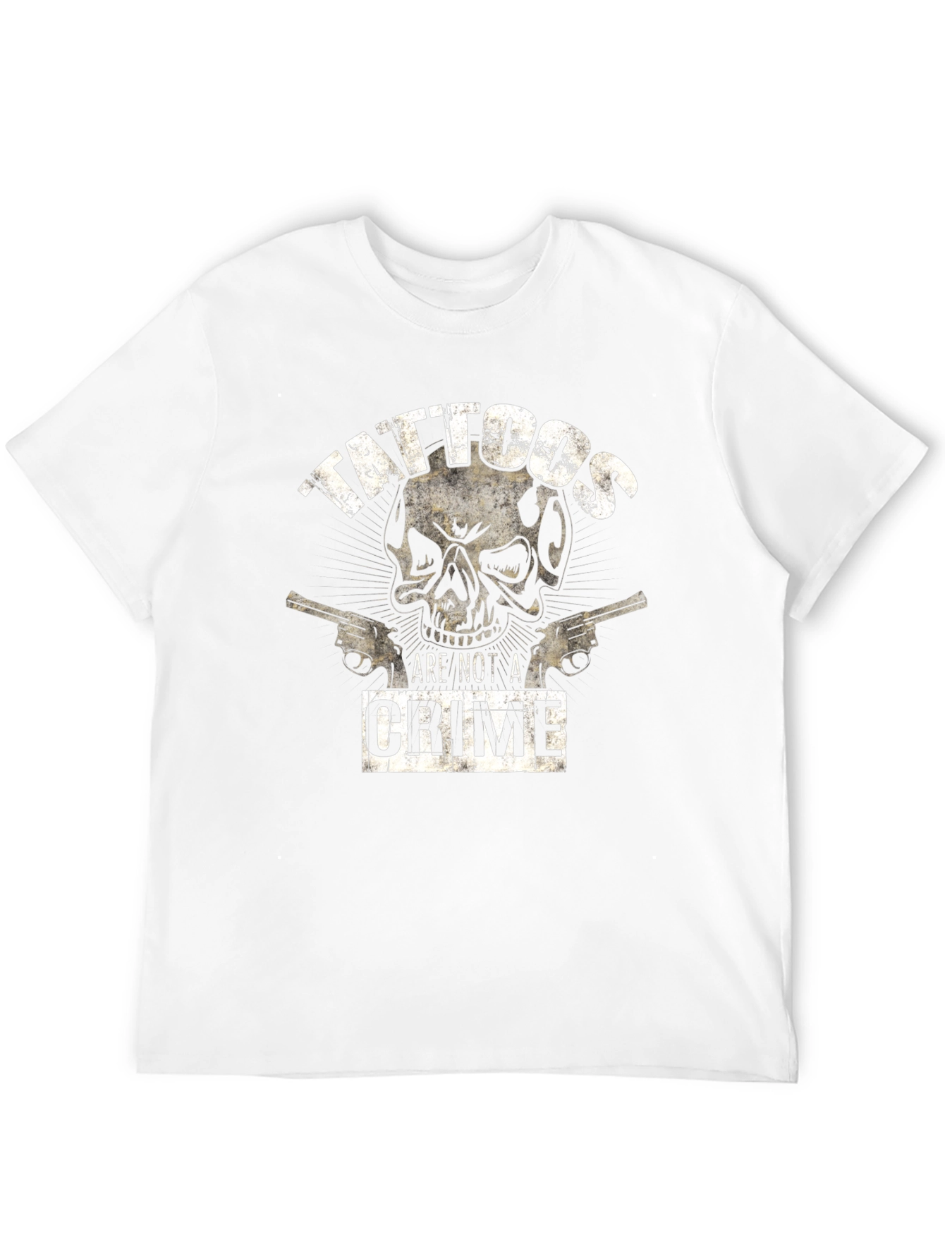 Tattoos are Not a Crime Graphic T-Shirt