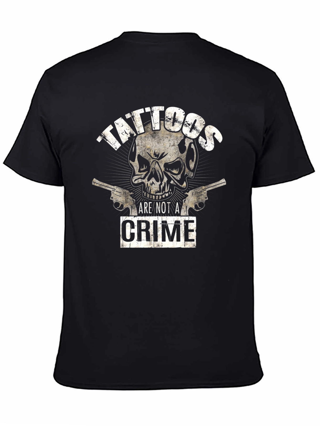 Tattoos are Not a Crime Graphic T-Shirt
