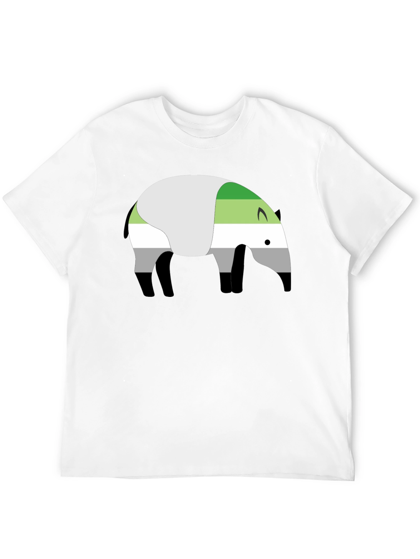 Aromantic Pride Tapir Graphic Tee