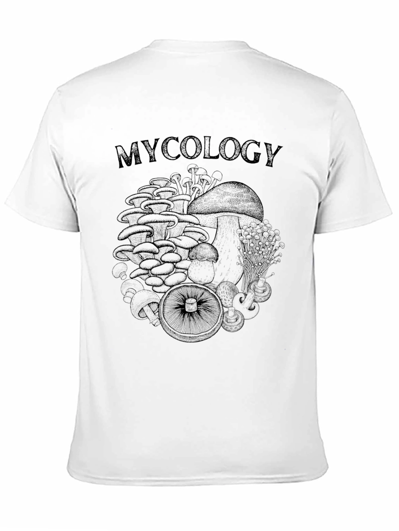 Mycology Graphic Tee - Mushroom Lover Shirt