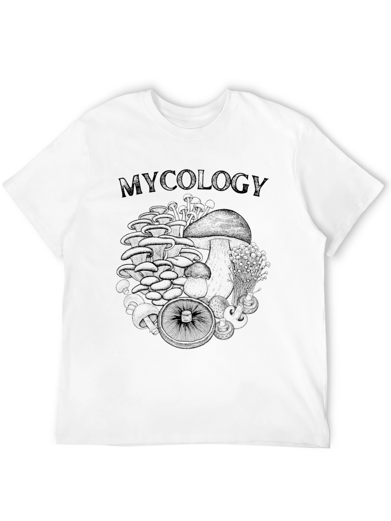 Mycology Graphic Tee - Mushroom Lover Shirt
