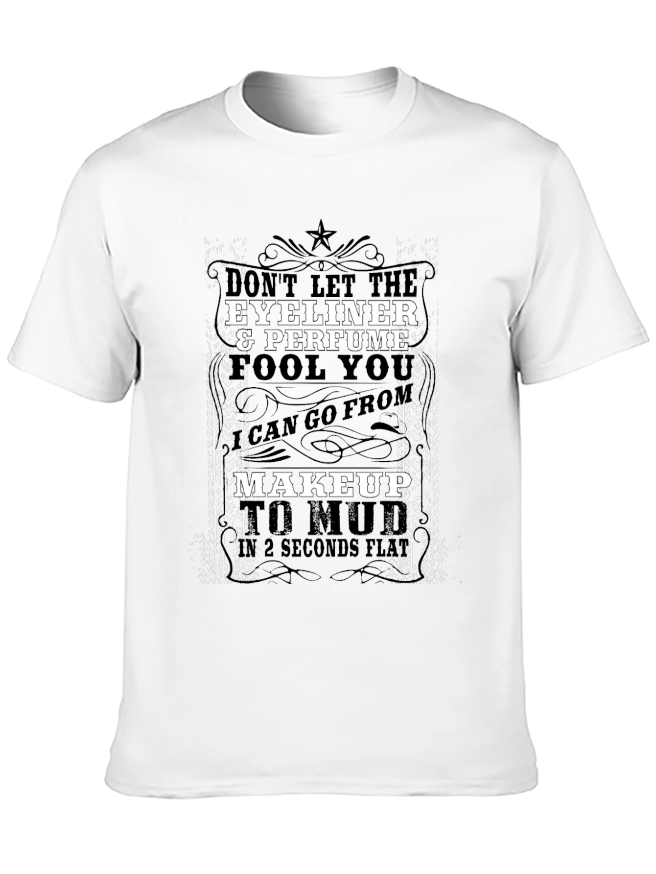 Eyeliner & Perfume Funny Graphic T-Shirt