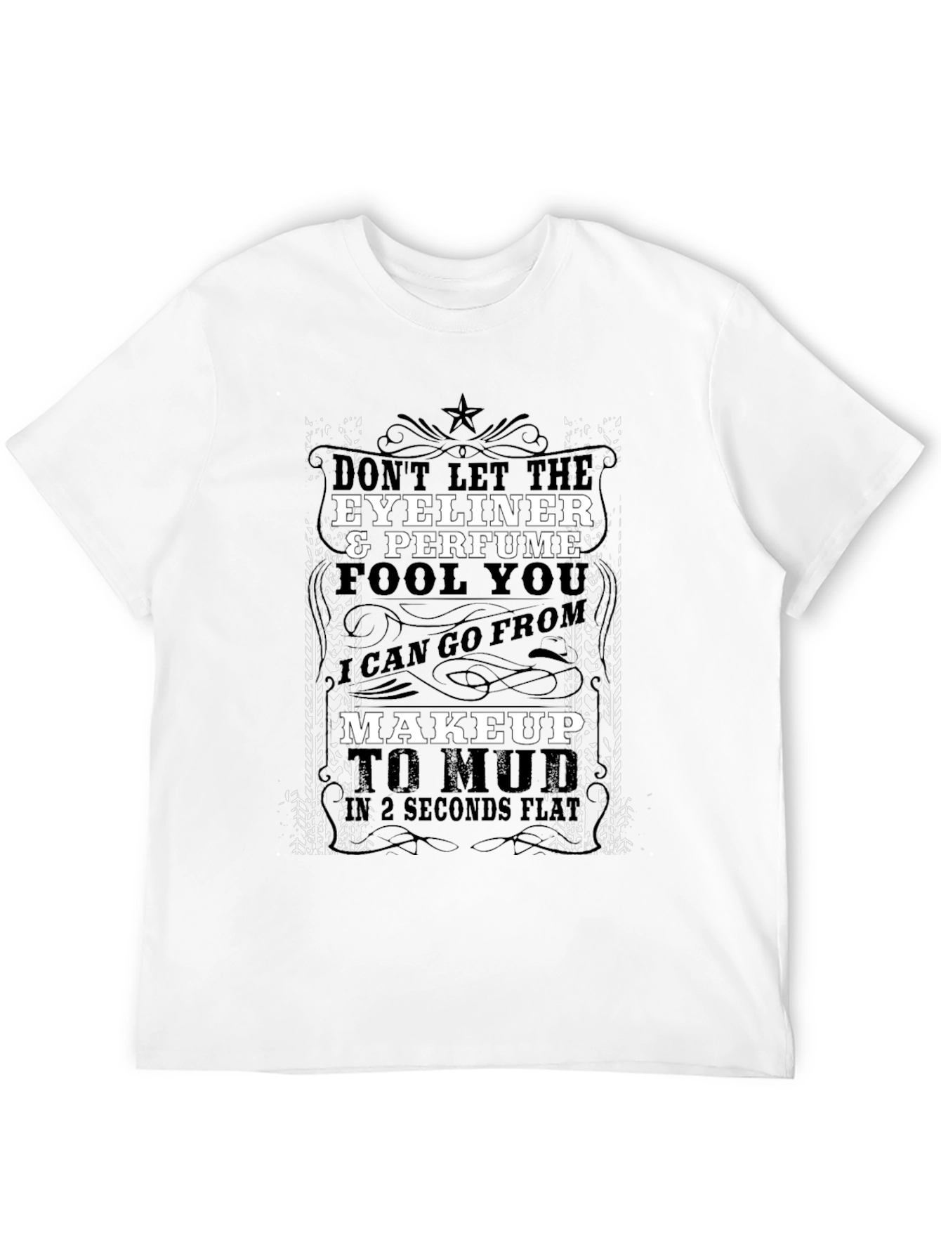 Eyeliner & Perfume Funny Graphic T-Shirt