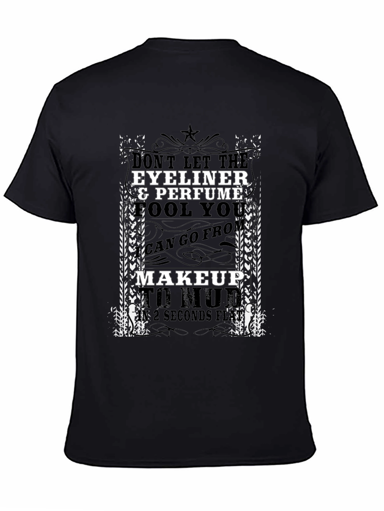 Eyeliner & Perfume Funny Graphic T-Shirt
