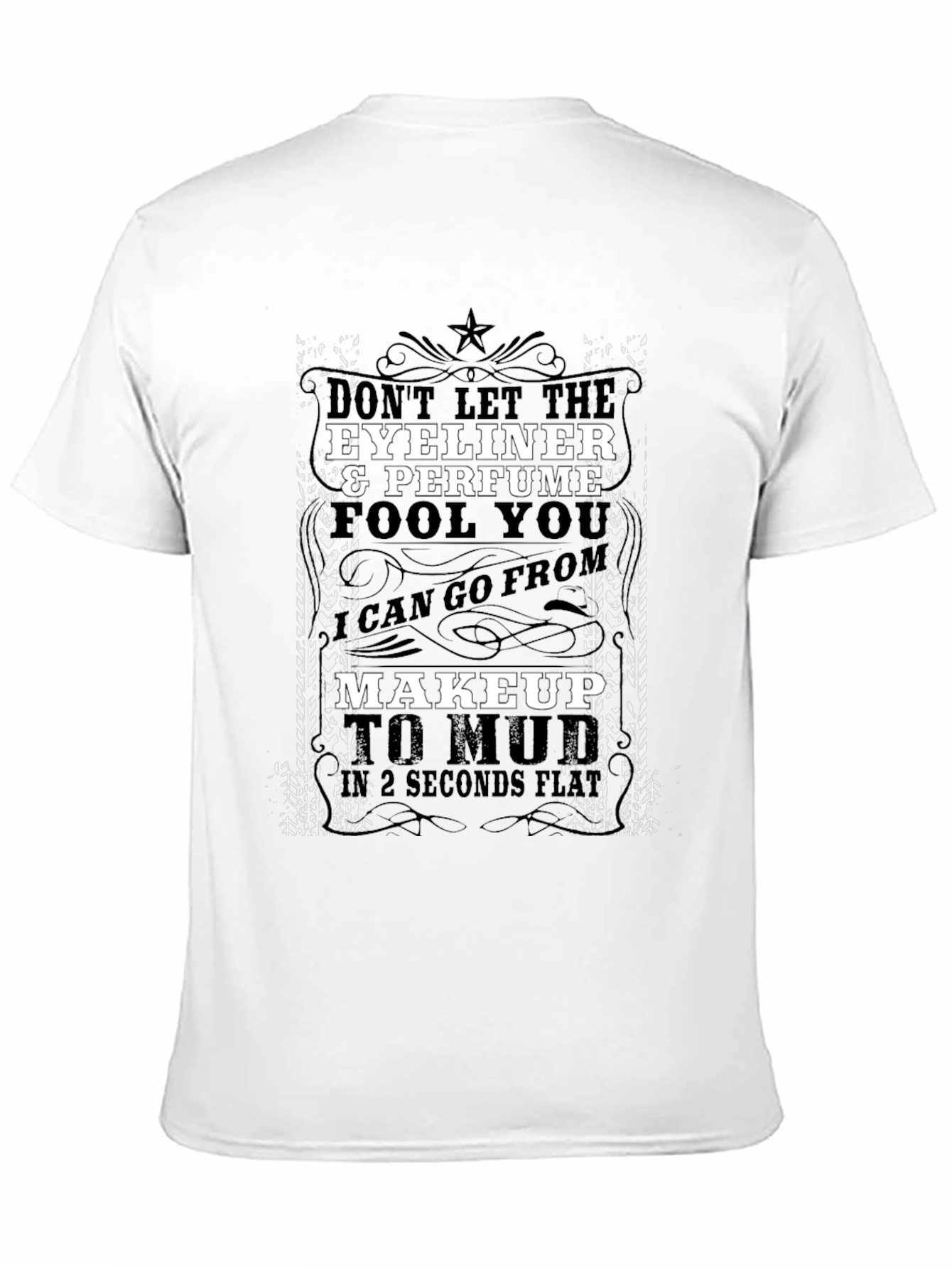 Eyeliner & Perfume Funny Graphic T-Shirt