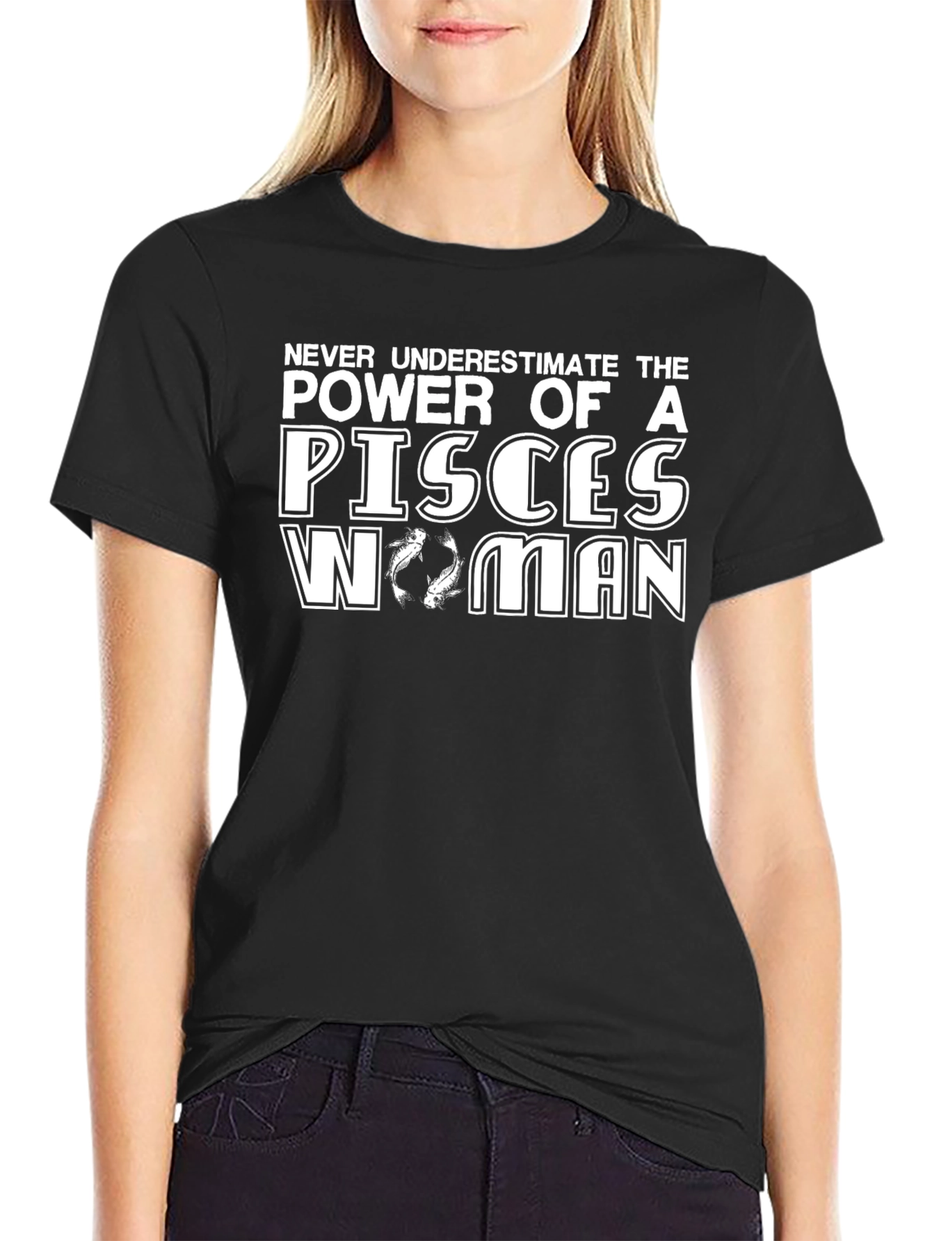 Pisces Woman Power Graphic Tee