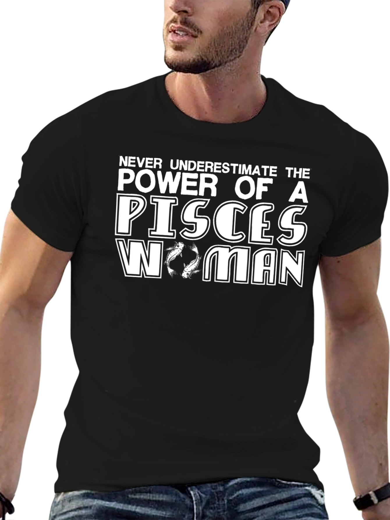 Pisces Woman Power Graphic Tee