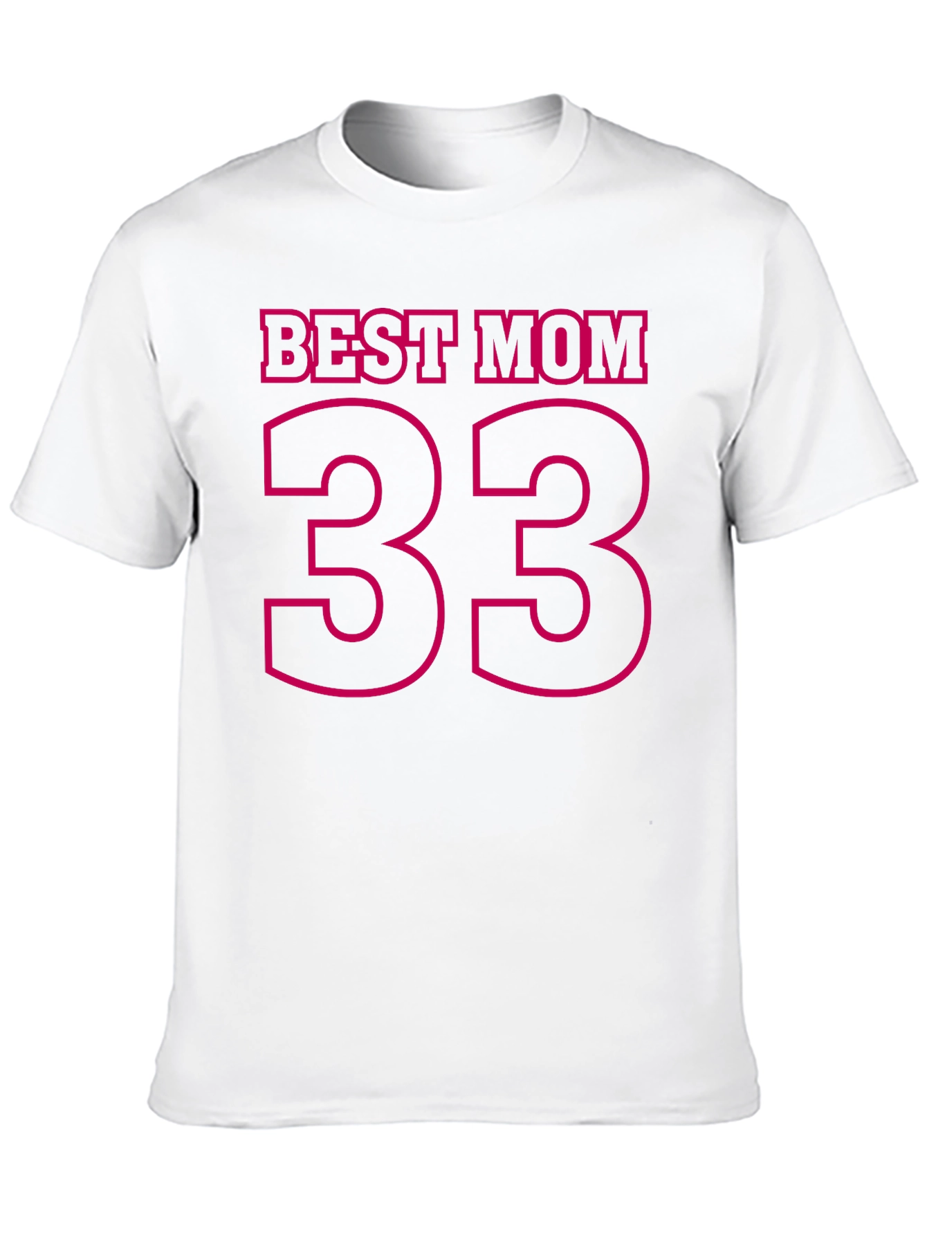 Best Mom 33 Black T-Shirt