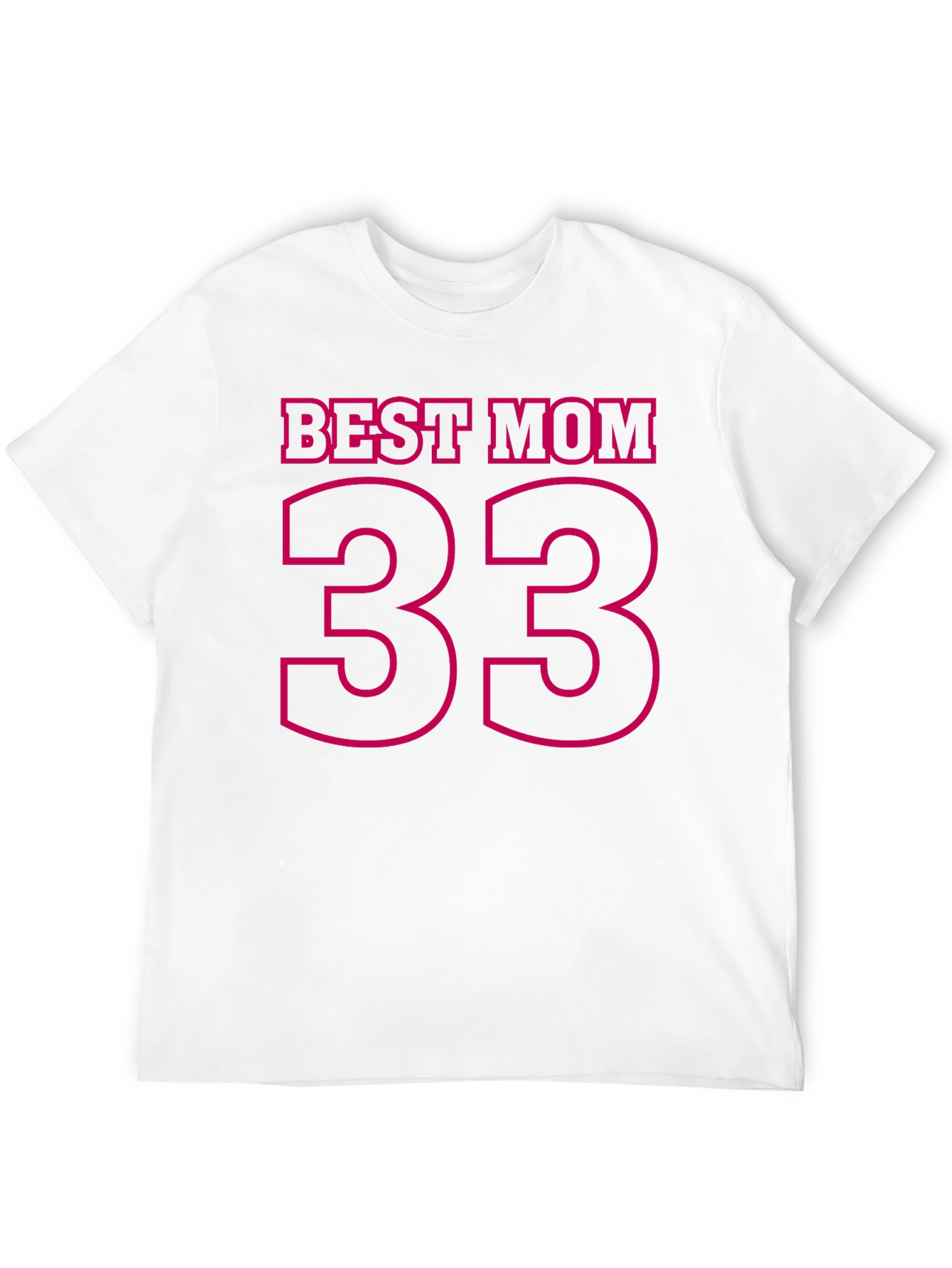 Best Mom 33 Black T-Shirt